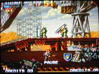 une photo d'Ã©cran de Metal Slug 4 sur SNK Neo Geo